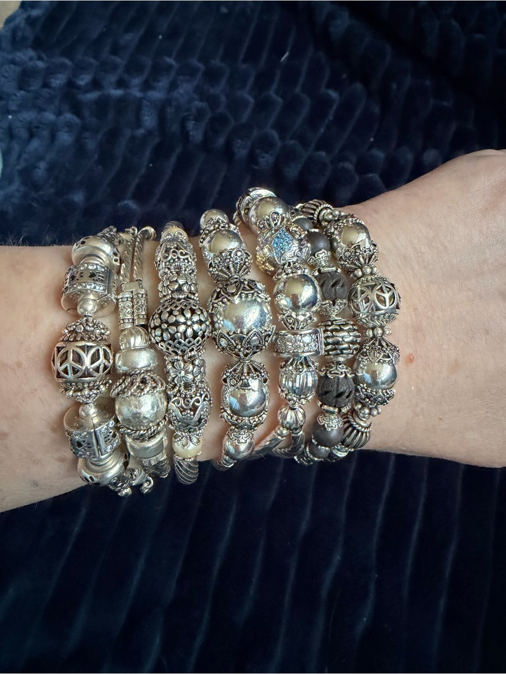🥀STERLING SILVER BRACELETS 🥀
🥀ARTISAN MADE by BETTER  BOHEMIAN JEWELRY 🥀BBJ 🥀